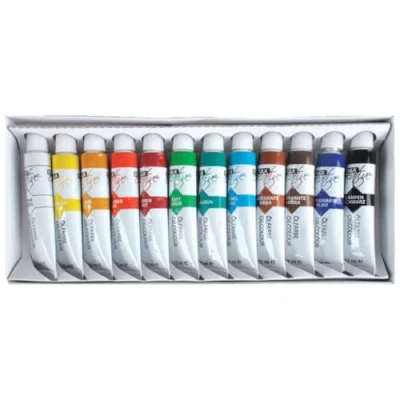 Afbeelding van Stylex Olieverf 12 Tubes