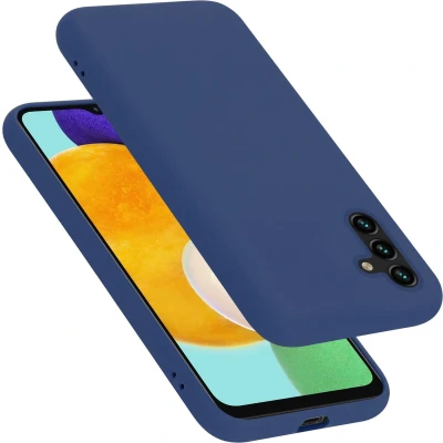 Afbeelding van Cadorabo Hoesje geschikt voor Samsung Galaxy A13 5G in LIQUID BLAUW Beschermhoes gemaakt van flexibel TPU silicone Case Cover
