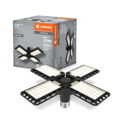 Afbeelding van LEDVANCE LED FLOODLIGHT HIGHBAY E27 24W BK, ideaal voor renovatie