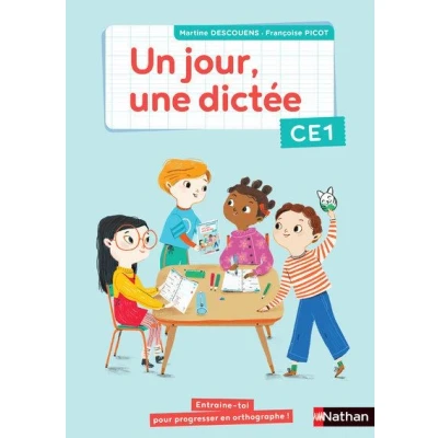Image de Un jour, une dictée CE1 Cahier 2020