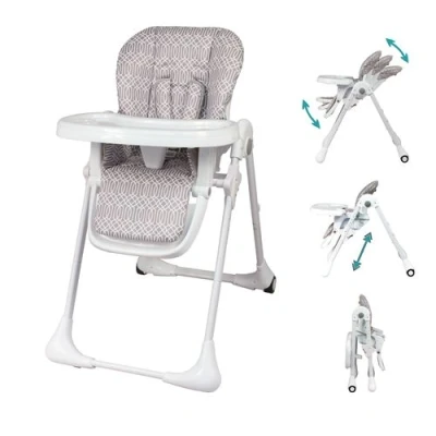 Image de Bambisol Chaise Haute Bébé Evolutive Pliable Roulettes Zen