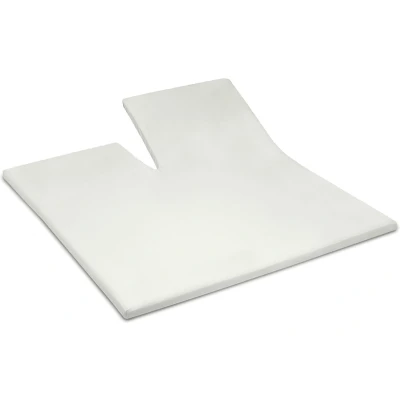 Afbeelding van Cinderella Topper Hoeslaken met split (tot 15 cm) Double Jersey