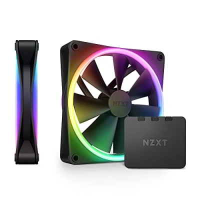 Afbeelding van NZXT F140 RGB Duo Twin Pack Zwart 140mm