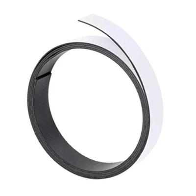 Afbeelding van FRANKEN Magneetband, (L)1,000 x (D)20 (H)1 mm, wit