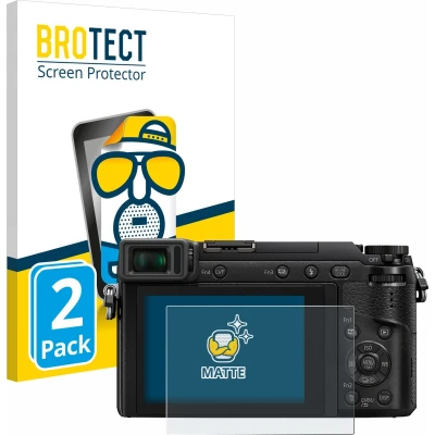 Afbeelding van BROTECT Screenprotector voor Panasonic Lumix DMC GX80 Folie Beschermfolie matte (2 Stuks)
