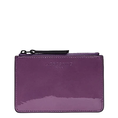 Afbeelding van LIEBESKIND BERLIN Kaarthoes Paper Bag Naplack Star Card Holder Neo Orchid Paars