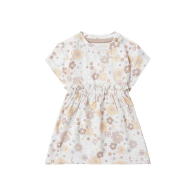 Afbeelding van Noppies Meisje Jurk Cance Whitecap Gray 50