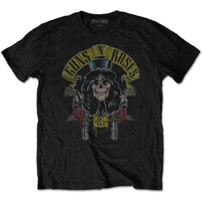 Afbeelding van Guns N&#039; Roses Slash 85 Heren T shirt XL Zwart