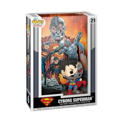 Afbeelding van Funko Pop Figuur Comic Cover DC Cyborg Superman