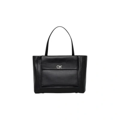 Afbeelding van Calvin Klein Medium Pocket Shopper, Dames, Maat: One Size, Black