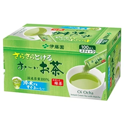 Afbeelding van Itoen Japanse thee ITO EN Oi groene container zijdeachtige 100 stuks stick