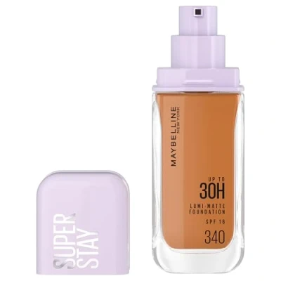 Afbeelding van Maybelline New York Superstay Lumi Matte Foundation Blijft tot wel 30 uur zitten finish 340 35ml