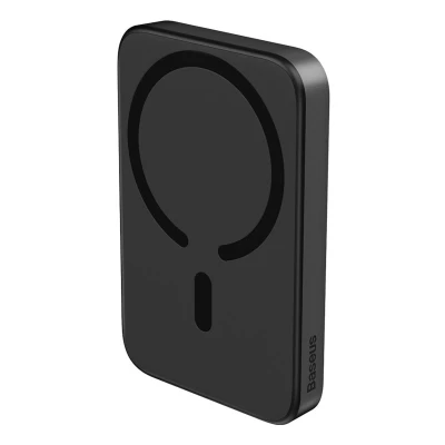 Afbeelding van Baseus Mini 10.000 mAh Powerbank Zwart Compact Met MagSafe &amp; Fast Charge 20W USB C Geschikt voor Apple iPhone en andere smartphones