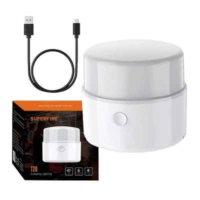 Afbeelding van Superfire Oplaadbare campinglamp T20, USB, 180lm, 1200mAh
