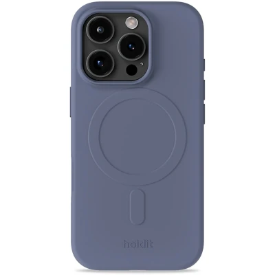 Afbeelding van Holdit Soft MagSafe Case voor de Apple iPhone 16 Pro Pacific Blue