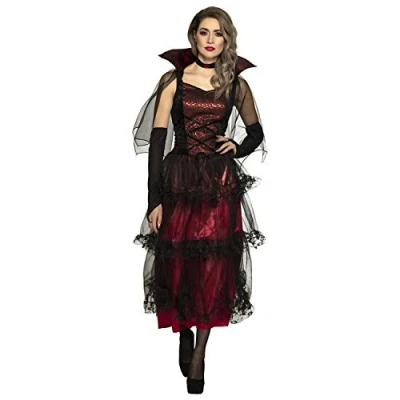 Afbeelding van Boland Kostuum Midnight vamp (36/38) Volwassenen Vampier Halloween verkleedkleding