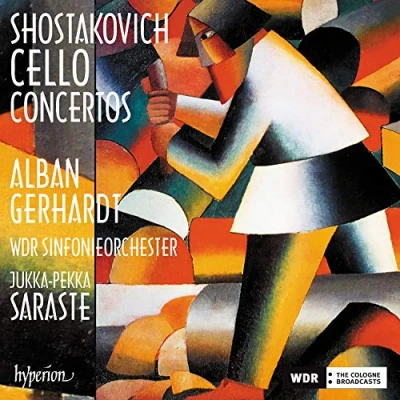 Afbeelding van Alban Gerhardt, WDR Sinfonieorchester, Jukka Pekka Saraste Shostakovich: Cello Concertos (CD)