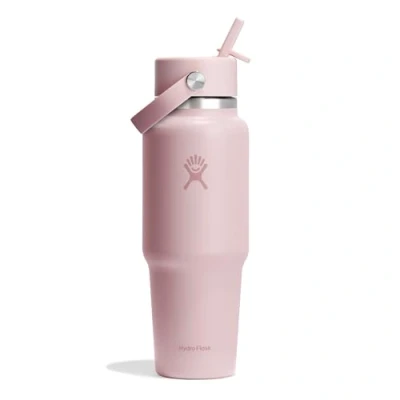 Image de Hydro Flask 32oz / 946ml Wide Mouth Travel Bottle + Flex Straw Cap Bouteille d&#039;eau