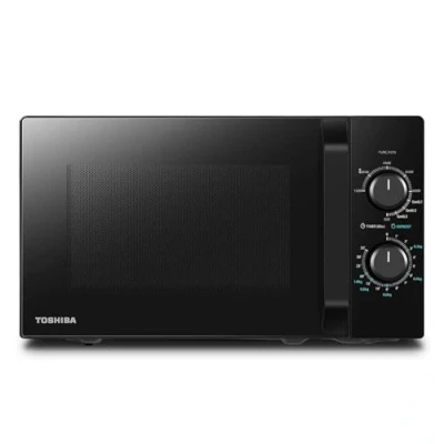 Afbeelding van Toshiba MW2 MG20PF(BK) Vrijstaande magnetron met Grill 10 Jaar Garantie op Magnetronbuis 800 watt 20 liter Zwart