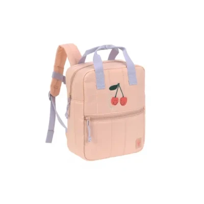 Afbeelding van Laessig Mini Square Little Gang Backpack Cherry Peach