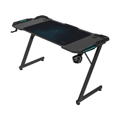 Afbeelding van Qware Gaming Desk Akron Rgb Zwart (qw Gt 140led)