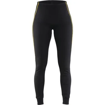 Image de Bas de sous vêtement retardant flamme laine merinos femme noir