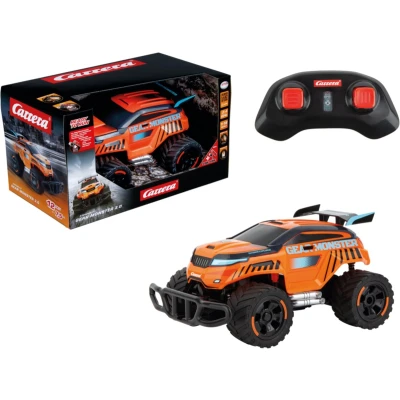 Afbeelding van 1:18 Carrera RC Monster Truck Gear 3.0 Oranje 2,4GHz Model Kant en Klaar