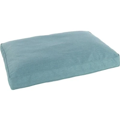 Afbeelding van Flamingo Valeco Kussen Honden Rechthoekig+rits+rand Blauw 100x70x12cm 1st 138172