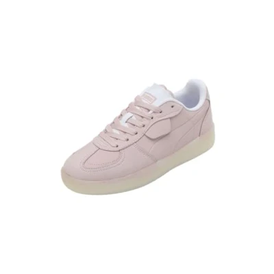 Afbeelding van Puma Palermo MODA Elevated Sneakers laag, Dames, Maat: 40.5, Mauve mist warm white Leer/ synthetisch