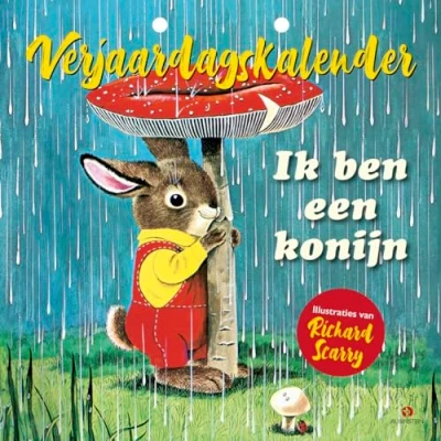 Afbeelding van Ik ben een konijn verjaardagskalender