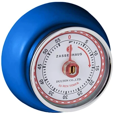 Afbeelding van Zassenhaus Retro Kookwekker Kobaltblauw