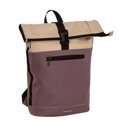 Afbeelding van Daniel Ray Rockhampton Rolltop Rugtas Waterproof PU Oud Paars