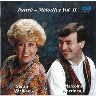 Afbeelding van Faure: Chansons Vol 2 / Sarah Walker, Malcolm Martineau