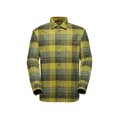 Afbeelding van Mammut Trovat Longsleeve Overhemd, Heren, Maat: Small, Aura dark marsh
