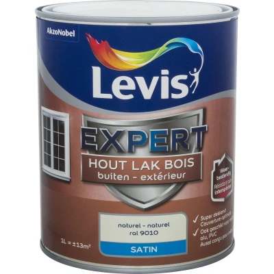 Afbeelding van Levis Expert Lak Buiten Satin Naturel 1L