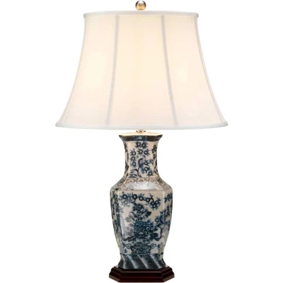 Afbeelding van Elstead Lighting LED Tafellamp Blue Hex 1X E27 Max 60W and White