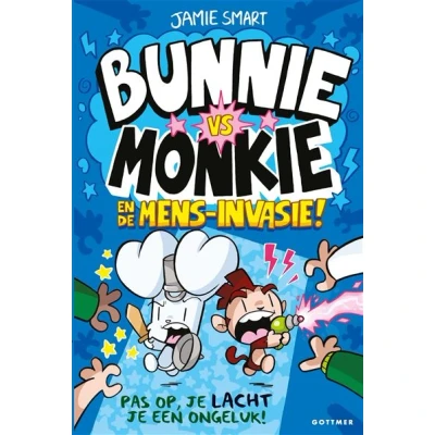 Image de Bunnie vs Monkie en de mens invasie