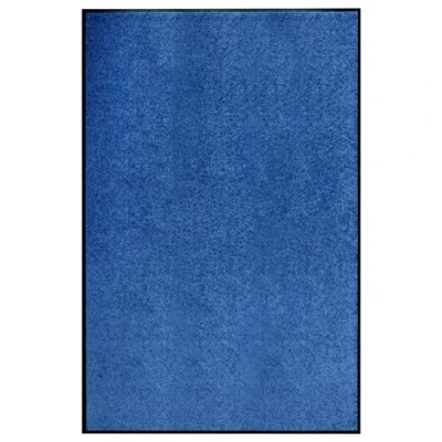 Afbeelding van Deurmat wasbaar 120x180 cm blauw