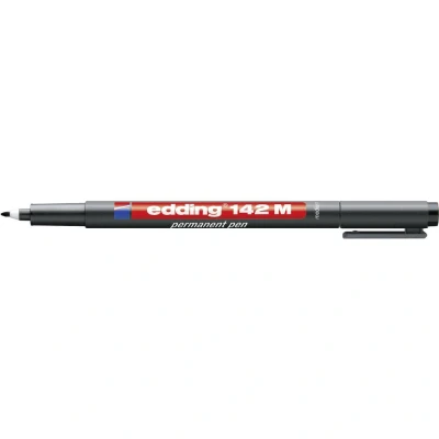 Afbeelding van Edding Foliestift 142 M permanent pen 4 142001 Zwart