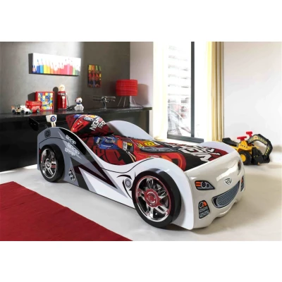 Afbeelding van LUCEVI Carbeds Brap Bed 90x200cm Wit