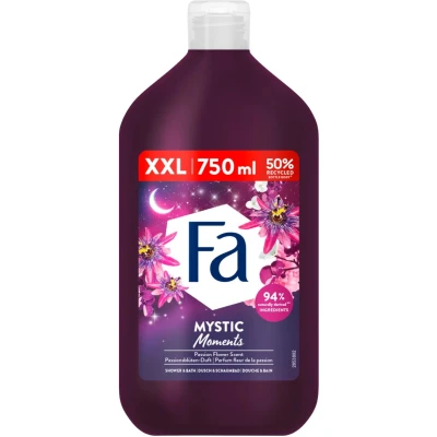 Afbeelding van Fa Mystic Moments Bad &amp; Douchegel Passiebloem 750 ml