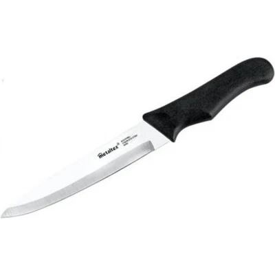 Afbeelding van Metaltex Basic Line Kookmes 28 Cm Zwart/Rvs