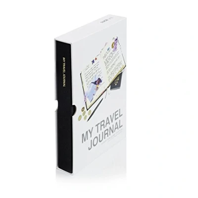 Afbeelding van Suck UK My Life Story Journal and Personal Diary/kookboek voor familierecepten en kookdagboek, mijn reisdagboek, onze levensgeschiedenis Travel Eén maat zwart