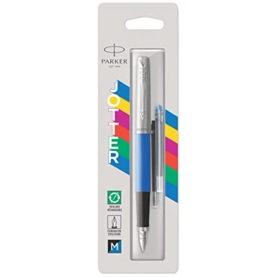 Afbeelding van Parker Jotter Originals vulpen, blauw, op blister vulpen