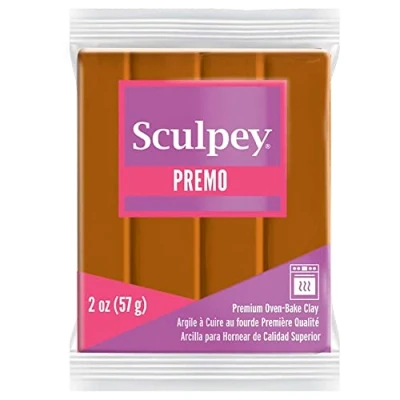 Afbeelding van Premo raw sienna klei 57 gr Sculpey