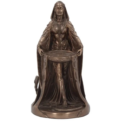 Afbeelding van Nemesis Now Beeld/figuur Celtic Danu Goddess Bronskleurig (hxbxd): ca. 22,5cm x 12,5cm