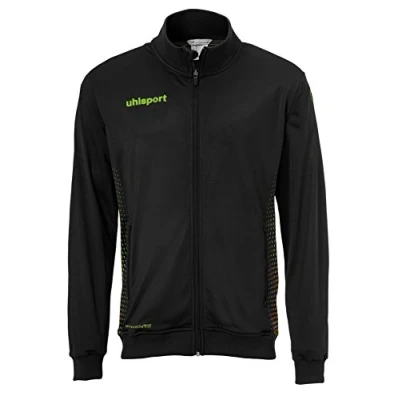 Afbeelding van uhlsport Score Track Herenjas, zwart/neongroen