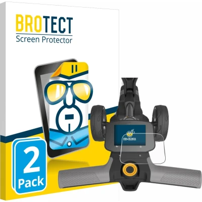 Afbeelding van BROTECT Screenprotector voor PowaKaddy FX5 New Full colour 3.5&quot; Folie Beschermfolie transparant (2 Stuks)