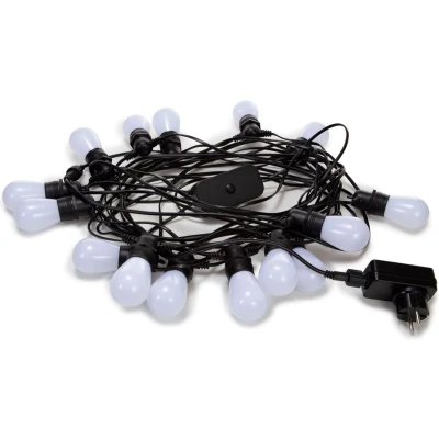 Afbeelding van TUYA LED 15 m meerkleurige lampen zwarte draad smart