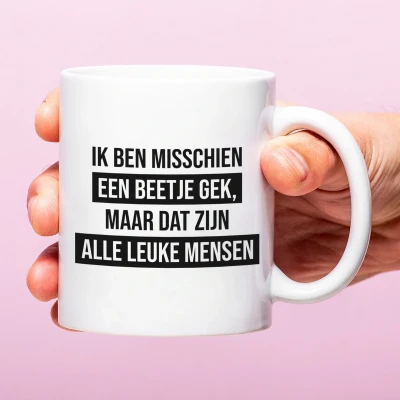 Afbeelding van Mok Ik Ben Misschien Een Beetje Gek